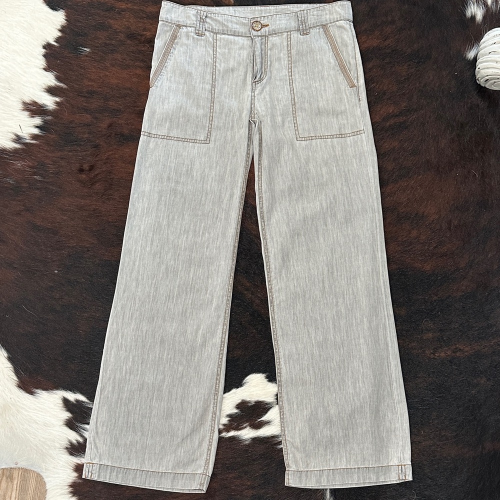 Ivy Jane Gray Wide-Leg Pants